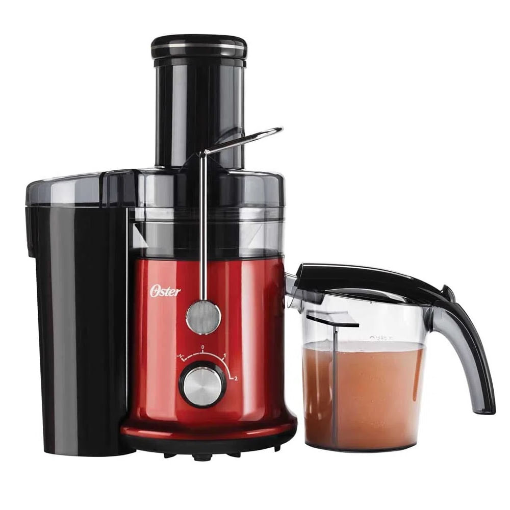 Extractor de Jugos Oster FPSTJE320R Boca Ancha Rojo - Promart