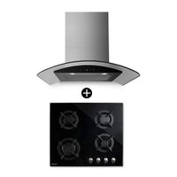 COMBO Cocina empotrable Praia  60cm + Campana decorativa Praia 60cm