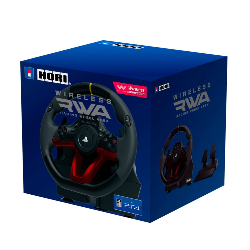 Timón Hori Wireless Racing Wheel Apex Promart