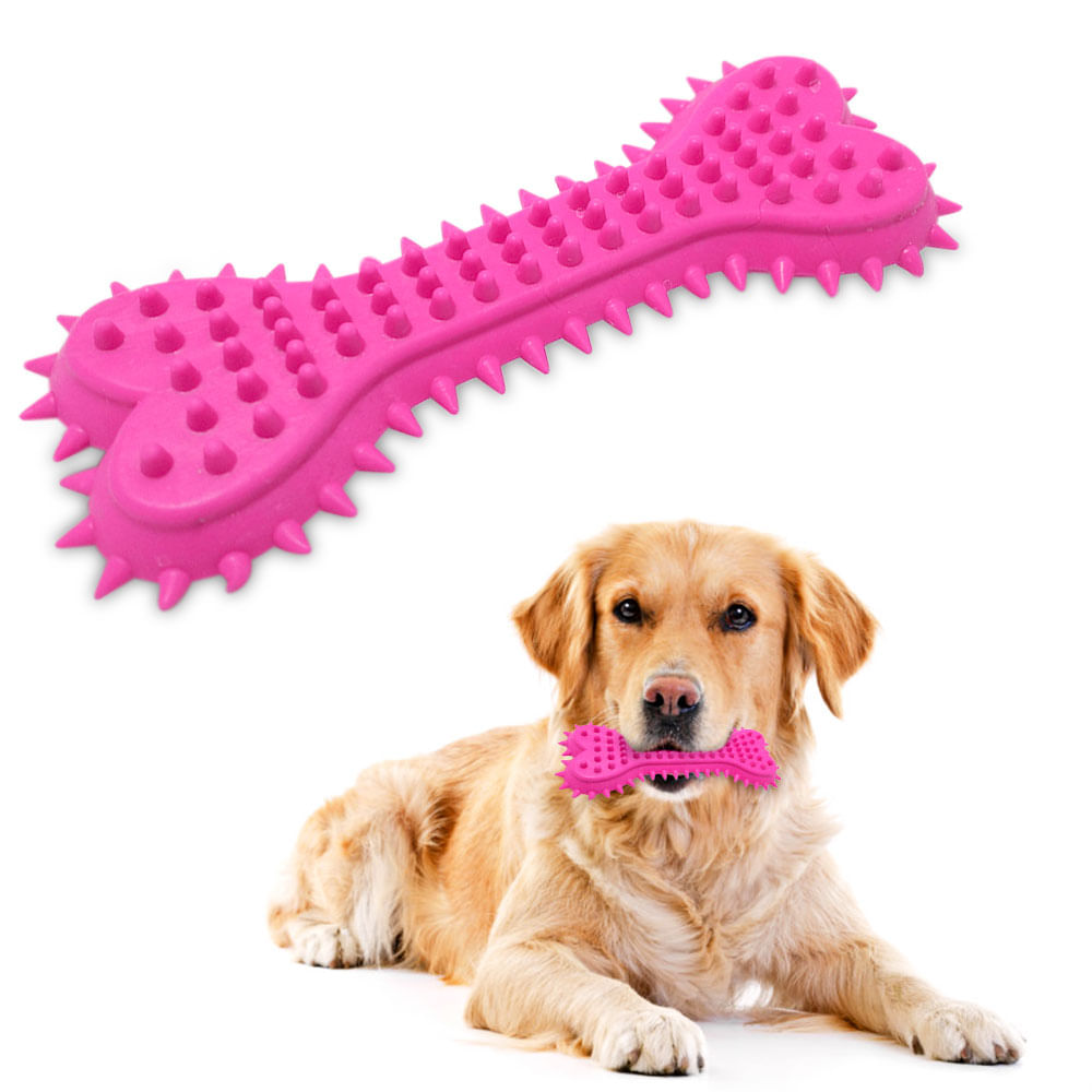 Juguete para Perros - Chupón para Cachorros Rosado - Promart