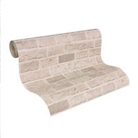 Papel Decorativo Decopapel Modelo Ladrillos Beige 53x10.05 metros