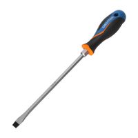 Desarmador Plano Dexter 10*200mm Cromado Azul