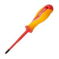 Desarmador Dexter PH2 100mm con Punta S2 y Mango Suave