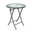 Mesa plegable de metal 60cm