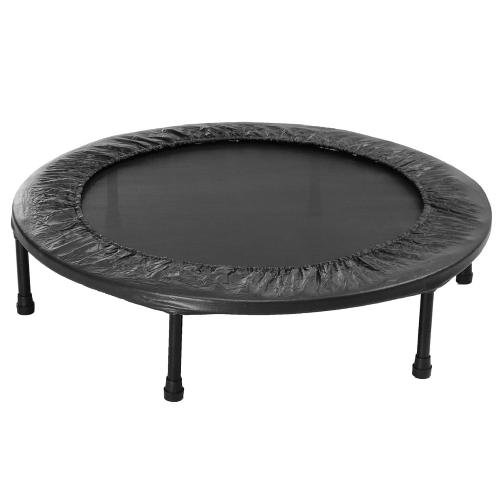 Trampolin Saltarín Aerobico Gimnasio Resistente Ejercicios Negro