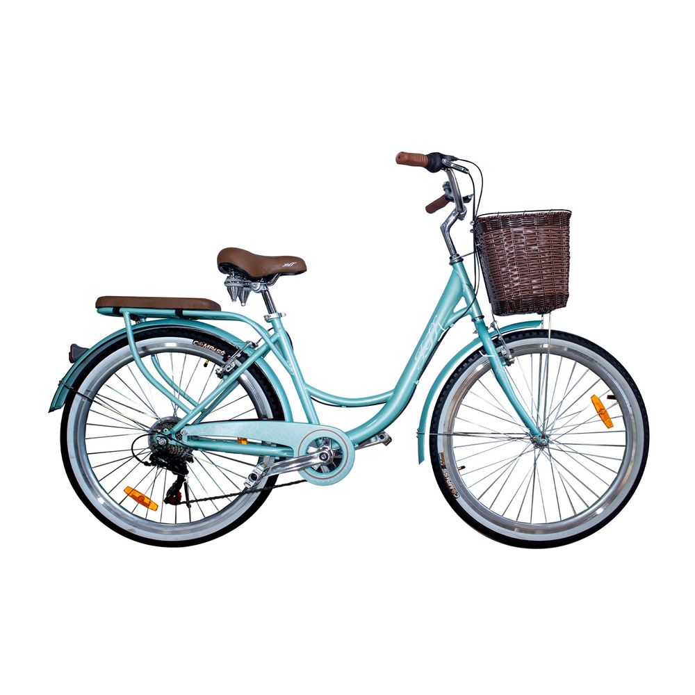 Bicicleta Aro 26 Shimano 7 Speed Oxf 26 - Verde Jade - Promart