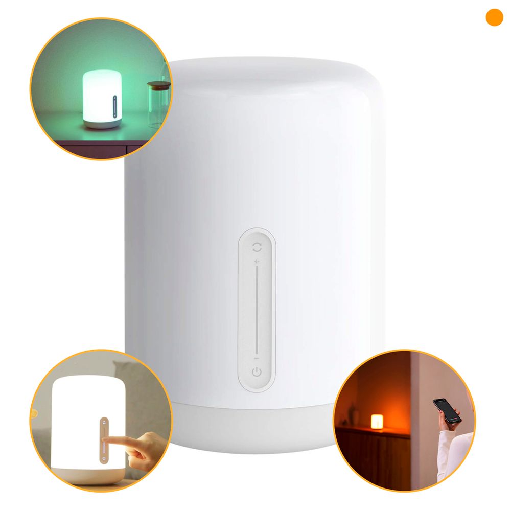 Умная прикроватная лампа xiaomi mijia bedside lamp 2 mjctd02yl белая