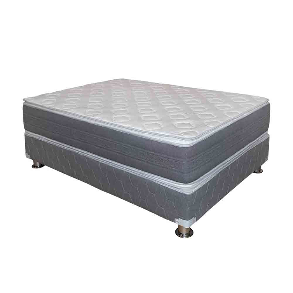 Colchón El Cisne Element Pocket PT King + 3 Almohadas Viscoelásticas + Protector