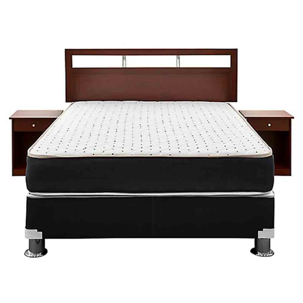 Dormitorio CISNE Easy 2 Plazas Incluye Cabecera + Tarima + Colchón + 2 Veladores