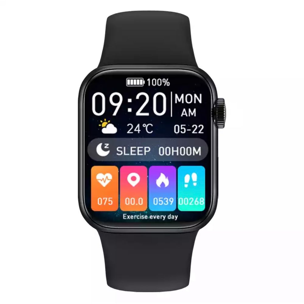 Smartwatch N76 serie 7 negro modelo 2022 Promart