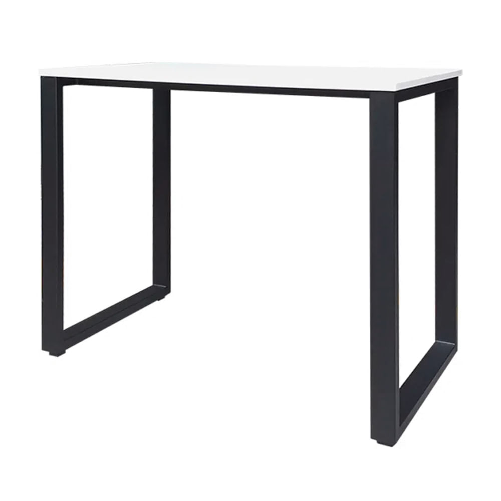 Escritorio Krona Blanco 120x60 Base Negro Ziyaz