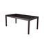 Mesa Tavarua con vidrio 180 x 95 cm