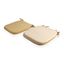 Cojines para sillas Beige x4 unidades