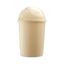 Tacho de baño redondo Crema 8 litros