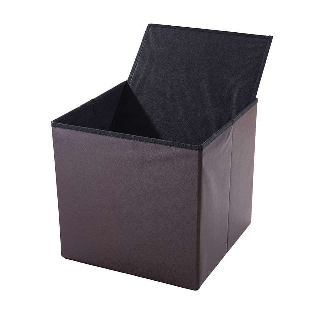 Puff Venus 1 cuerpo PVC marrón - Promart