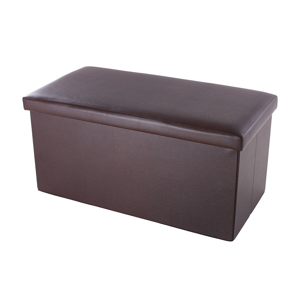 Puff Venus 2 cuerpos PVC marrón Orange - Promart