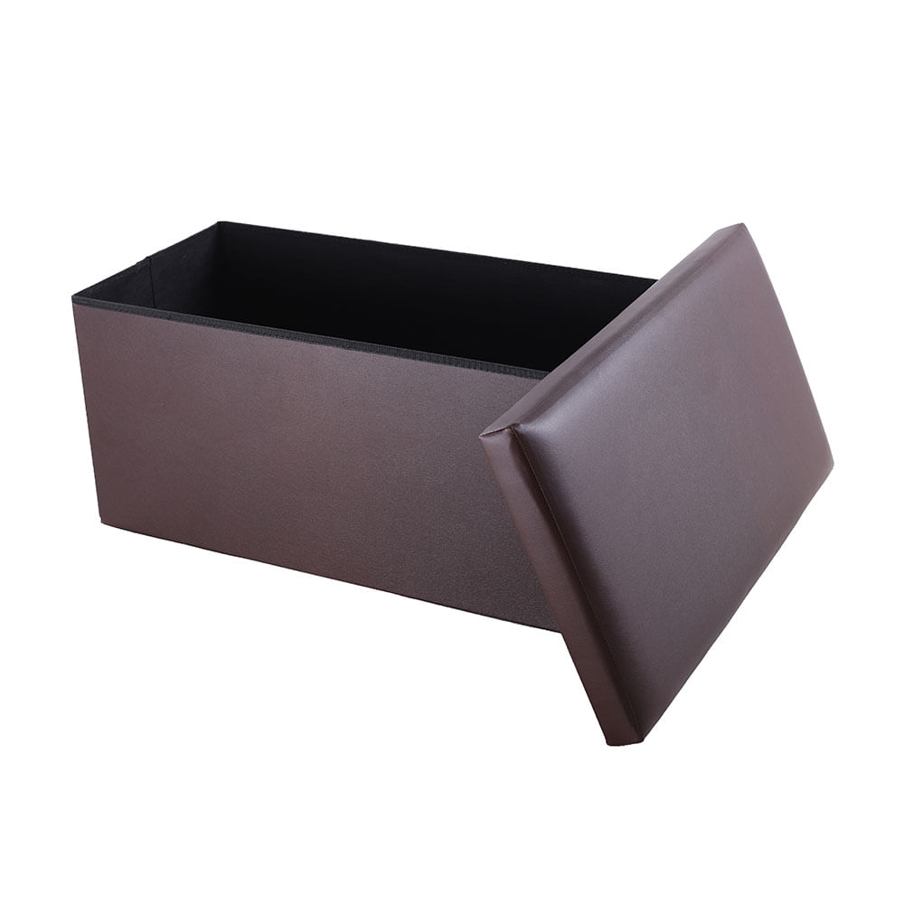 Puff Venus 2 cuerpos PVC marrón Orange - Promart