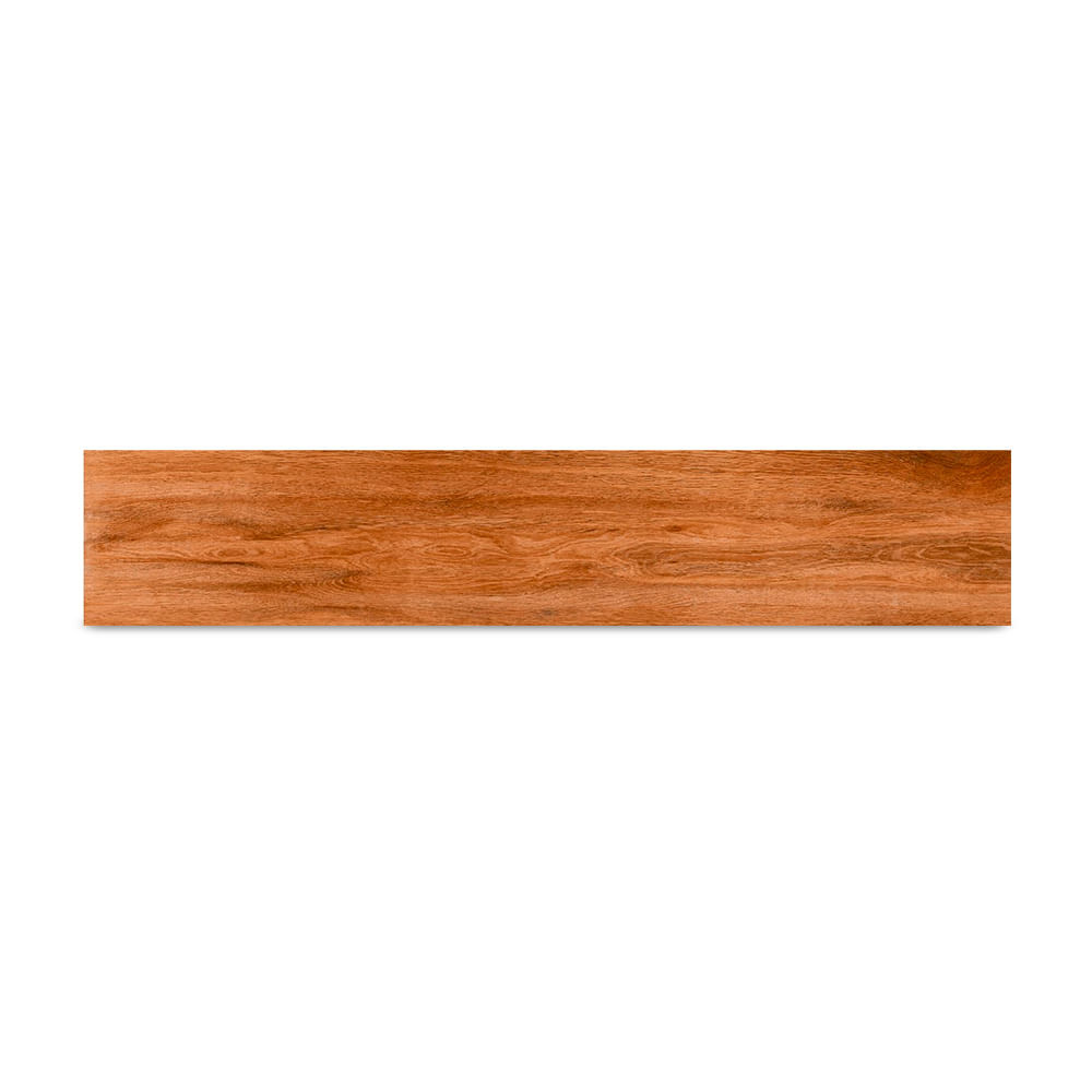 Tablón de madera Caoba Caramelo 20x120cm Caja 1.40m2 Promart
