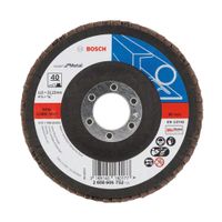 Disco Flpa Expert for metal 4.5"" Curvo Fibra Grano 40 Bosch