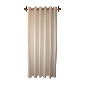 Cortina DISEñO cinta ondulada ojales tubo termo cortina opaca 2 colores