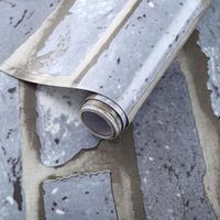 Decopapel Adhesivo PVC 10421 Gray Bricks Marrón