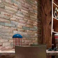 Decopapel Adhesivo PVC Color Marrón Modelo 10411 Bricks