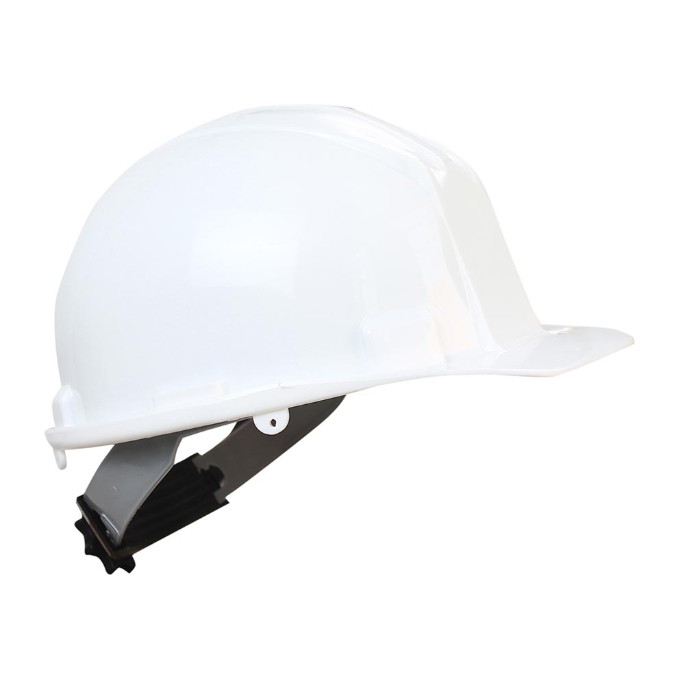 Casco de Seguridad Bellcox Jockey D/4Puntas con Rachet Blanco