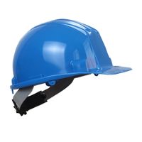 Casco de Seguridad Bellcox Jockey D/4Puntas Azul Resistente a Impactos