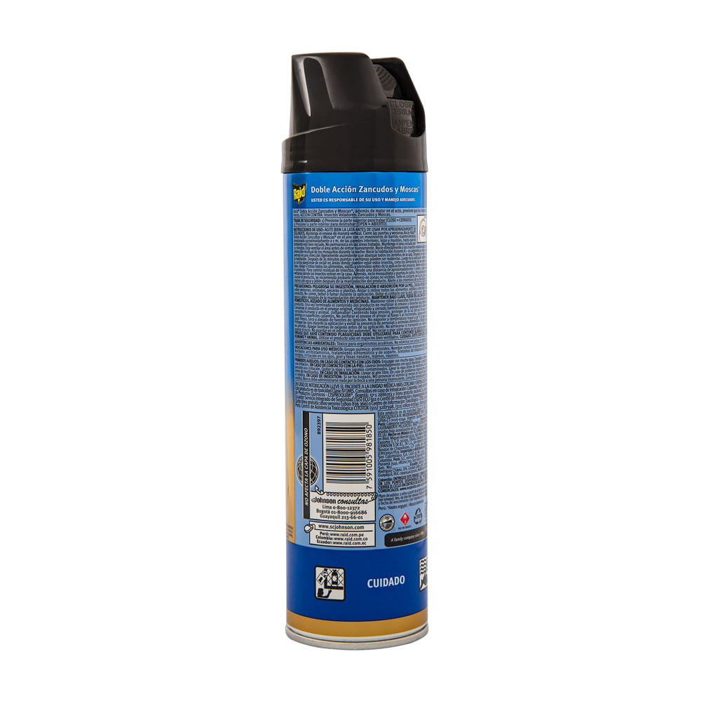 Raid aerosol doble acción 360ml - Promart