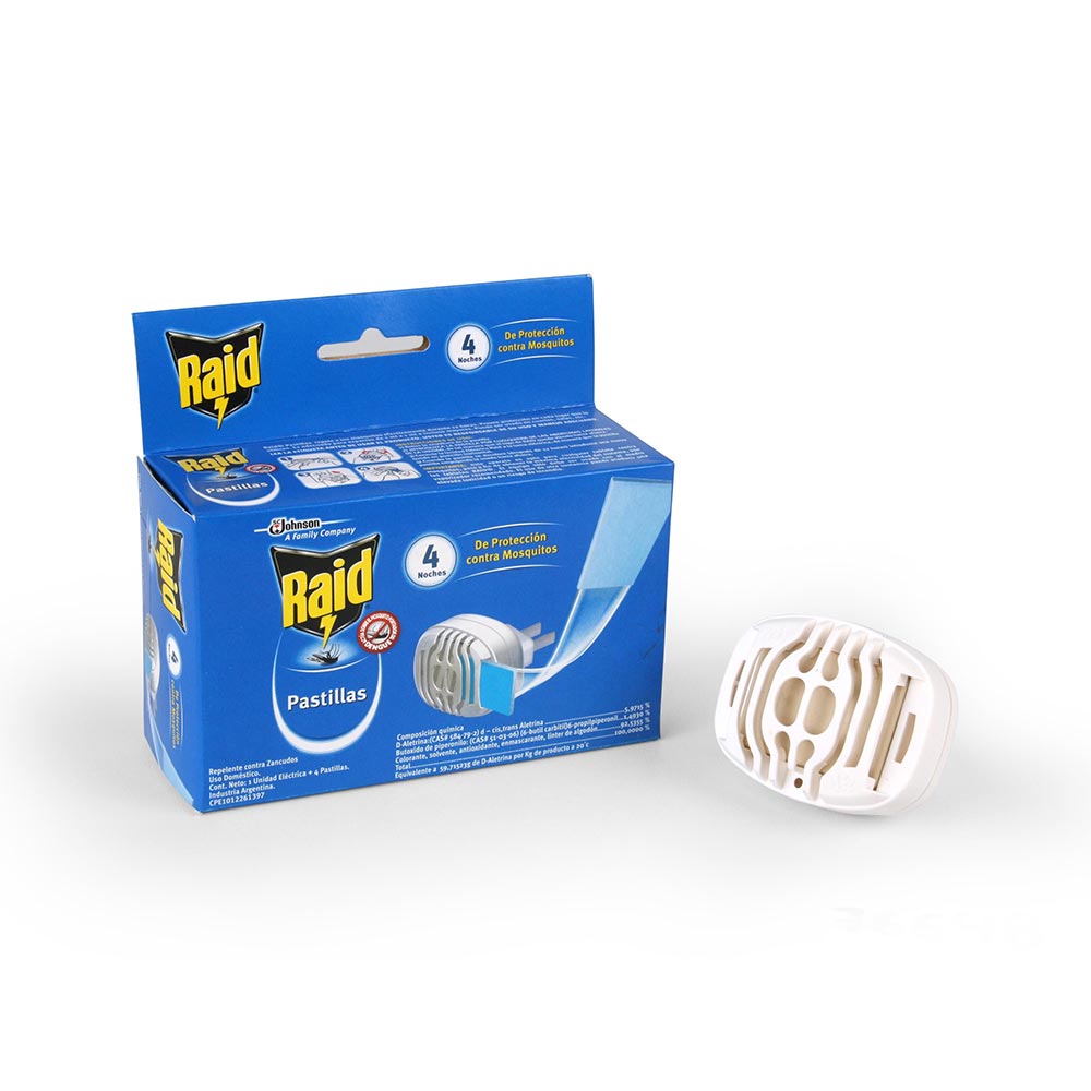Aparato Antizancudos Raid Contra Zancudos