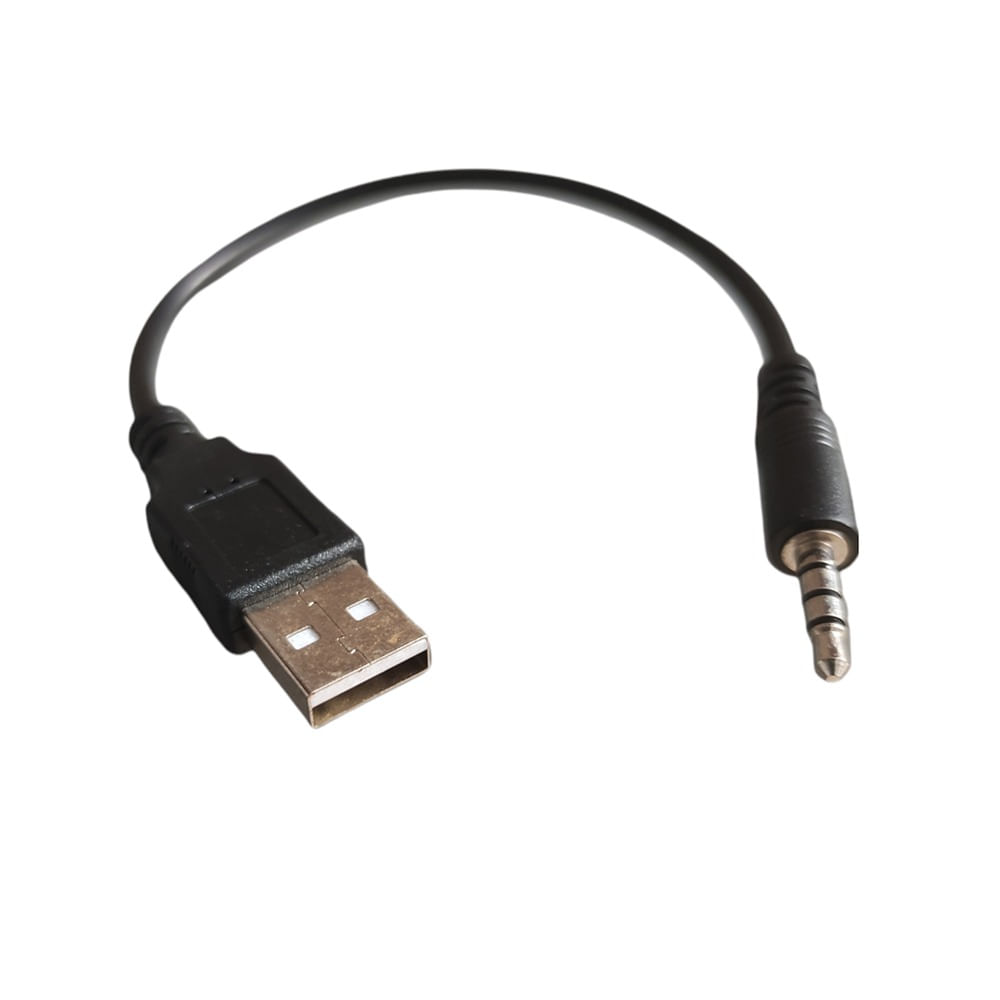 Jack Macho de Audio AUX de 3.5mm A USB 2,0 Cable de Conversor para