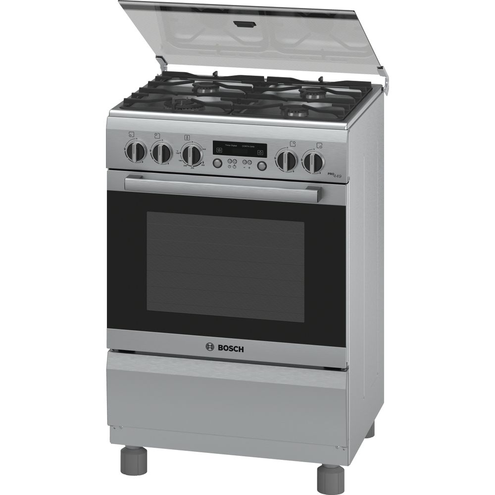Cocina a gas Bosch PRO449 Inox 24" Promart