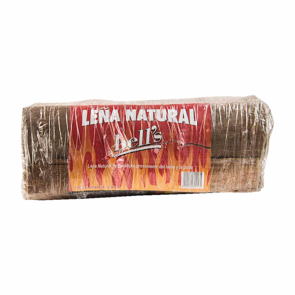 Leña Natural BELL'S Bolsa 5Kg