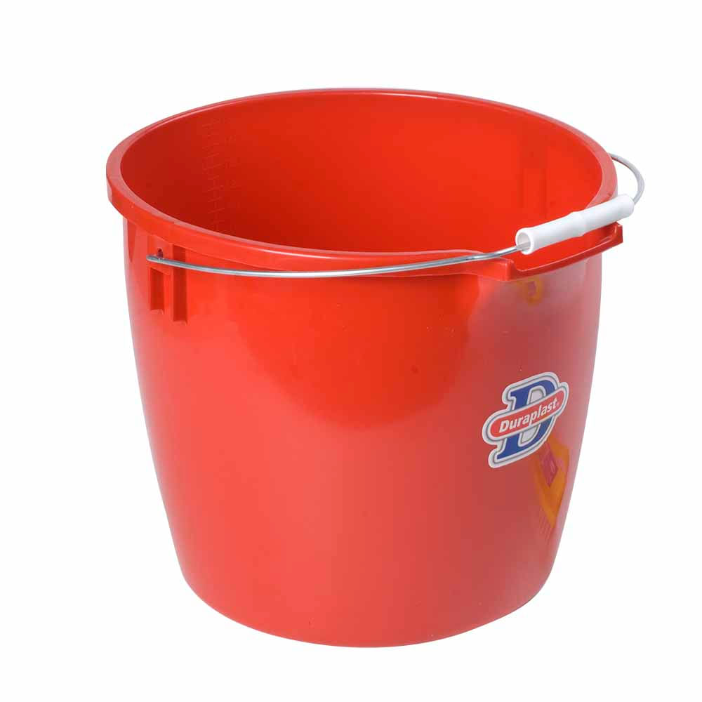 Balde con Pico DURAPLAST Rojo 15L