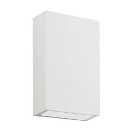 Aplique exterior LED 2 luces 4W Blanco Luz Cálida - Promart