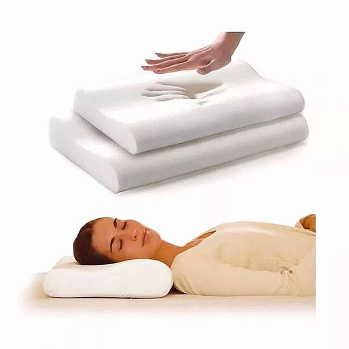 Almohada Viscoelástica Memory Foam con Funda Mediana