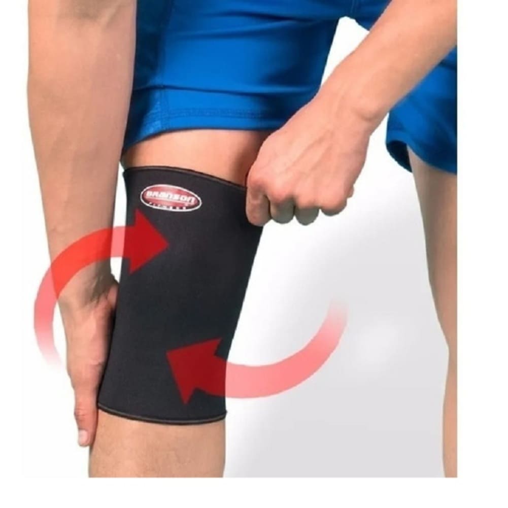 Rodillera Cerrada sin abertura Branson Negro Talla L