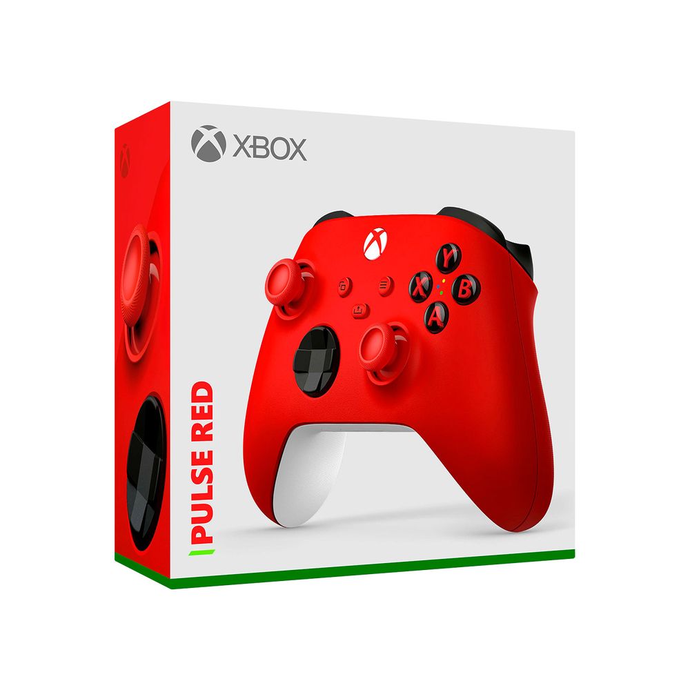 Mando Xbox Wireless Rojo Pulse Red Xbox Series X + Bateria
