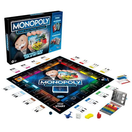 Monopoly Hasbro Super Banco Electronico E8978 Monopoly Hasbro Super Banco Electronico E8978