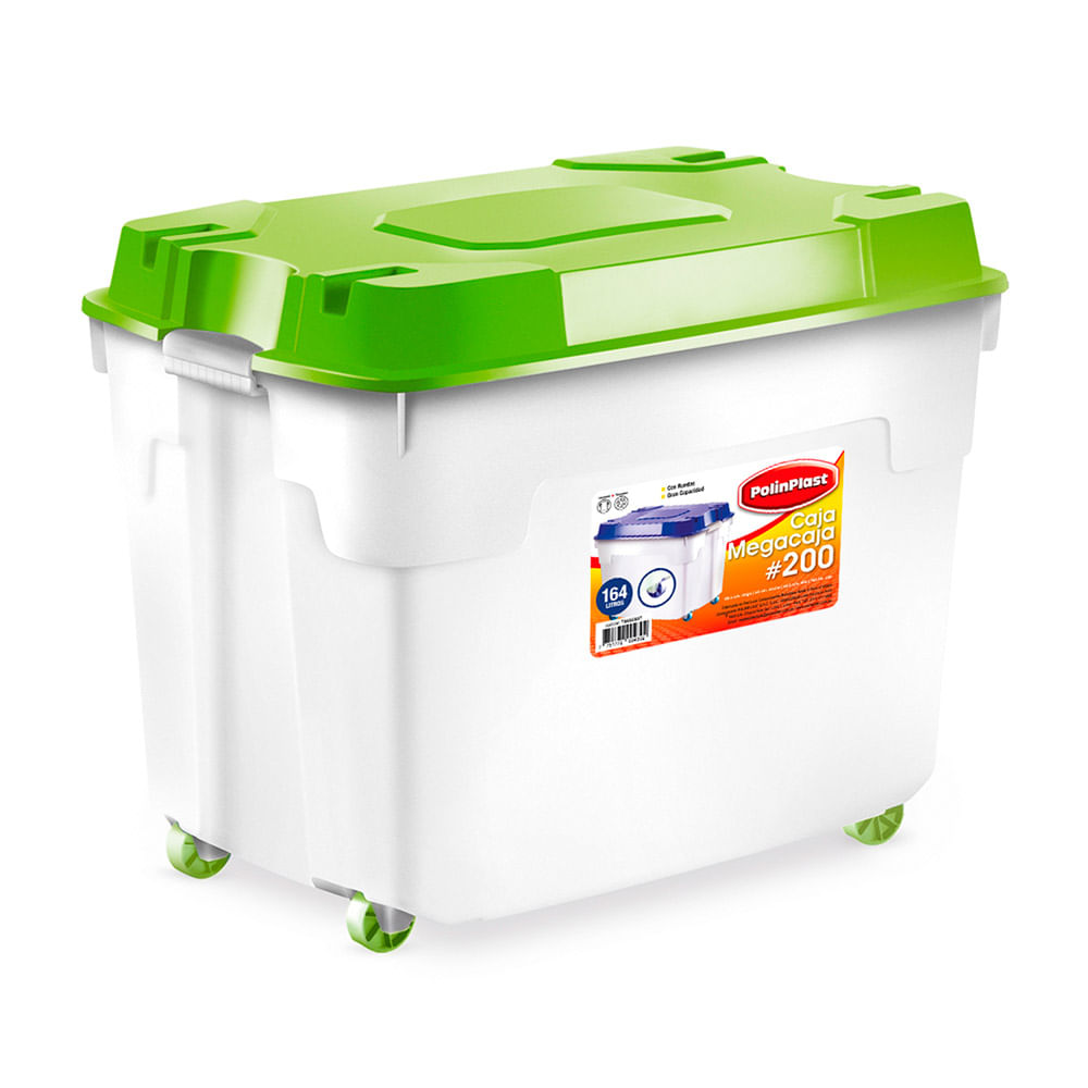 Caja organizadora Megacaja #200 164L Polinplast