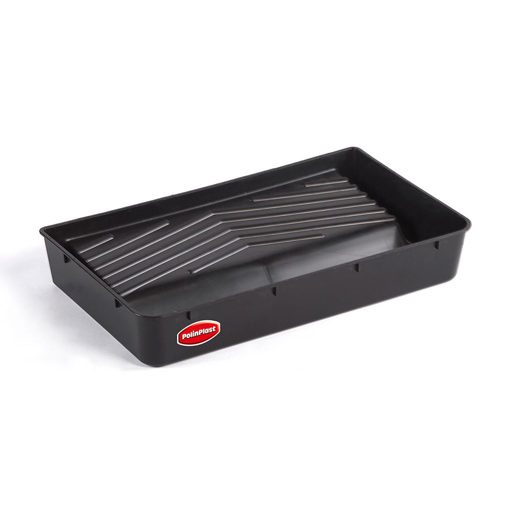 Bandeja de Pintura Polinplast Modelo #20 Negro de Polipropileno