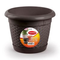 Maceta Garden Nogal #5 Polinplast