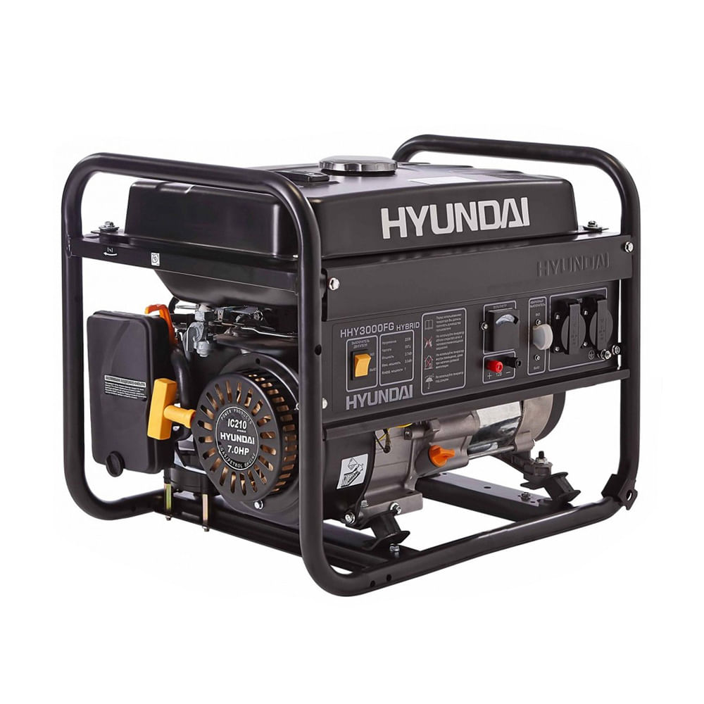 Generador eléctrico motor 4 tiempos 2.3KW HHY3000 - Promart generador eléctrico promart
