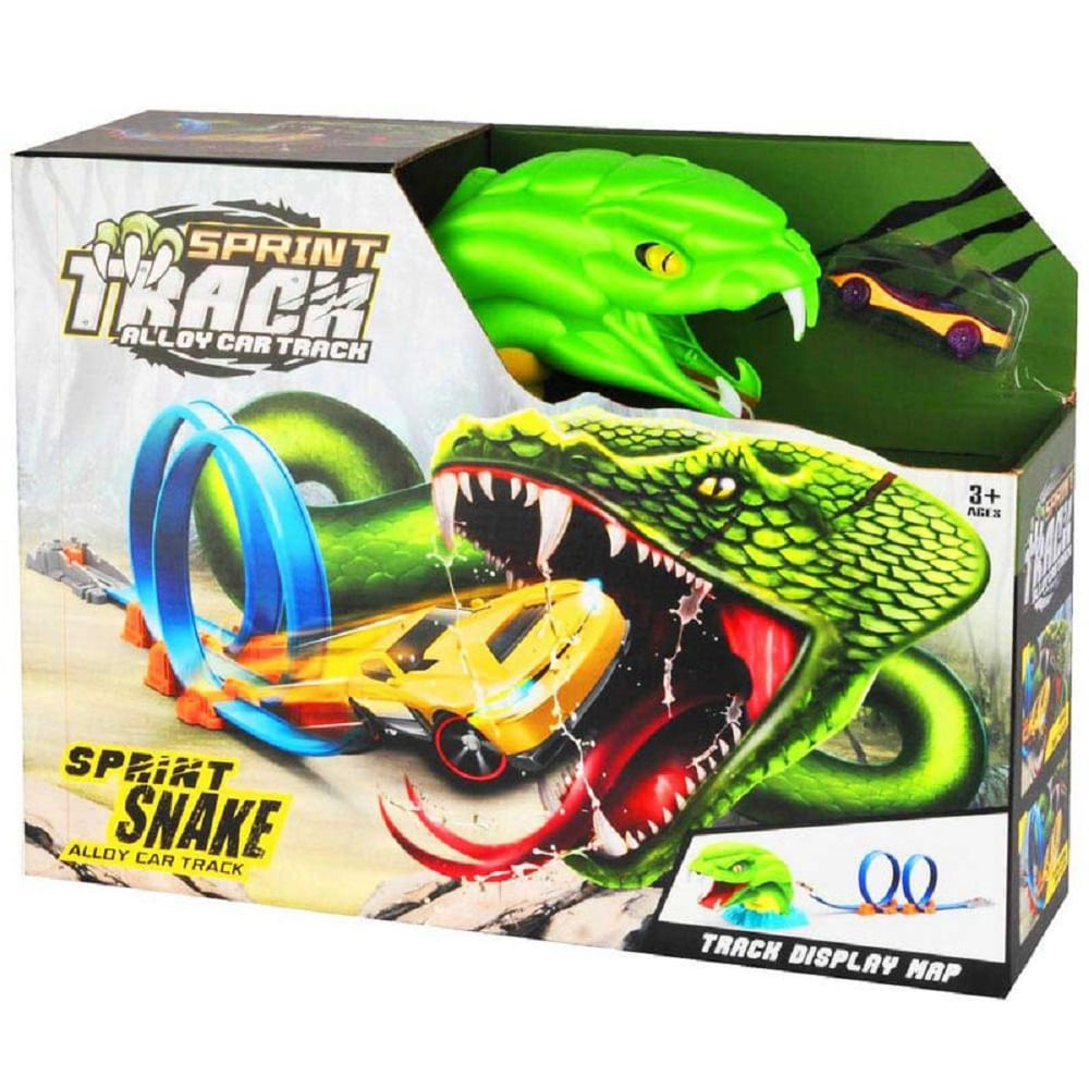 Crush Hotwheels Serpiente Schlange La Cobra Infernal De Hot Wheels