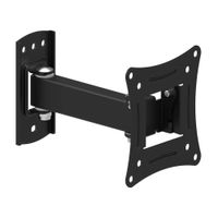 Expo Rack F2M-10 Línea Flex Soporte Rack Móvil de 2 Giros para Tv Led/Smart 10 a 27 pulgadas