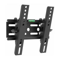 Expo Rack ERI1543 Soporte Rack Fijo Inclinable para Tv Led/Smart 15 a 43 pulgadas