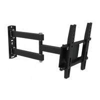Expo Rack F3M-20R Línea Flex Soporte Rack Móvil Plegable 3 Giros para Tv Led/Smart 19 a 43 pulgadas