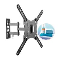 Rack Móvil para TV JP2355-02 23""-55""+Kit Limpiador de Pantalla