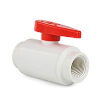 Válvula Bola PVC con rosca 1"" Sanking