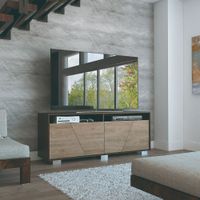 Mesa de TV 70"" Fraktal - Habano / Miel